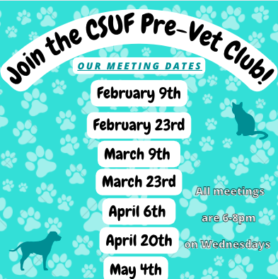 Csuf Calendar 2022 Csuf Pre-Veterinary Club - Home